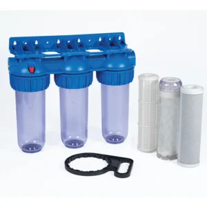 Orti̇max 10" 3 Lü Bi̇na Gi̇ri̇ş Fi̇ltrasyon Arıtma Si̇stemi̇